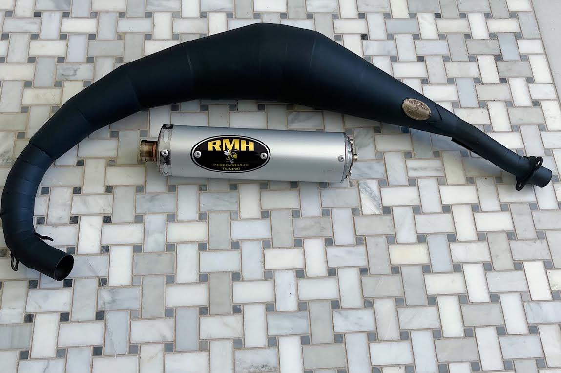 Vertical Minarelli Racing Pipe – RMH Performance