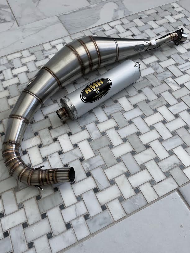 Vertical Minarelli Racing Pipe – RMH Performance